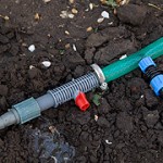 Использование ленты «капельный полив»